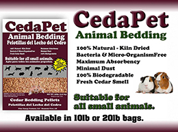 CedaPet Animal Bedding